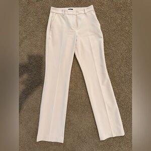 Express Cream Straight Leg Women's Pants